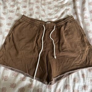 Brown Casual Women's Shorts